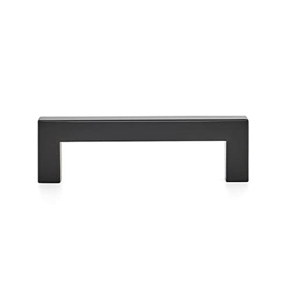 Ravinte Matte Black Cabinet Handles Square Pulls 4 Inch 10 Pack - size: 4-1/2 Inch (4 Inch Hole Center)