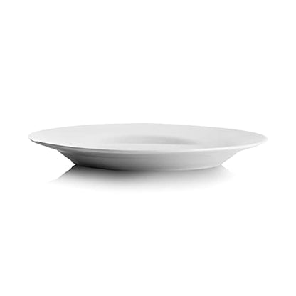 10 Strawberry Street Simply White 7.5" Round Salad Plate, Set of 6 - size: Salad Plate, style: Round