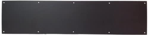 GDI Hardware - Metal Aluminum Kick Plate - 3/64-inch Thick - Choose The Height and Width for Your Door (Duro Coated/Dark Brown, 8" X 32") - color: Duro Coated/Dark Brown, size: 8" X 32"