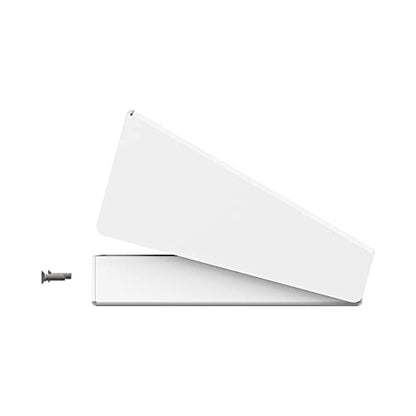 VidaMount White Enclosure and Fixed Tilted 15° Desk/Surface Mount [Bundle] Compatible with iPad 2/3/4 - color: White, size: iPad 2/3/4