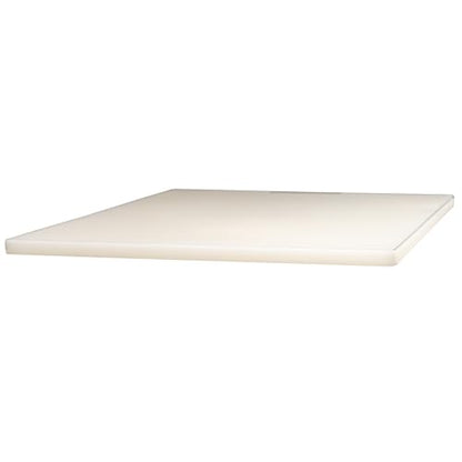 Winco 18" x 24" White Heavy-Duty Plastic Cutting Board (Set of 6) - color: White, size: 18" x 24" x 3/4"