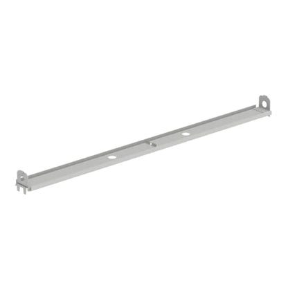 Lozier 4' W Gondola Heavy Duty Bottom Rail SIL Silver - color: Silver, size: 4' W