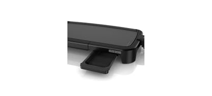 BLACK+DECKER 8-Serving Electric Griddle, GD2051B, Non-Stick Cooking Surface, Warming Tray, Removable Drip Tray, Family Sized - style: Griddle with Warming Tray