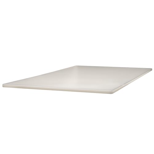 Winco 18" x 30" White Commercial Cutting Board (Set of 6) - color: White, size: 18" x 30" x 1/2"