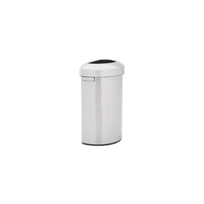 Rubbermaid Commercial Products Refine Half Round Container, 21-Gallon - style: Half Round Large