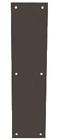 CRL Oil Rubbed Bronze Push Plates M60410B