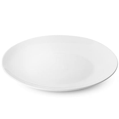 BTaT- White Dessert Plates, 8 inch, Set of 12, Small Plates for Appetizers (Pack of 2) - color: White, size: 8 inch, Set of 12 (Pack of 2)