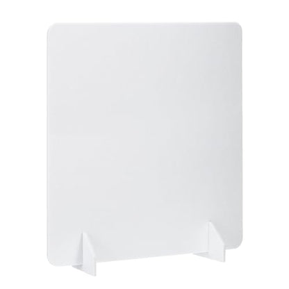 PATIKIL Desk Dividers 24" x 24",with 2Pcs Support Feet, Pure White Style A - color: Pure White Style a, size: 24" x 24"