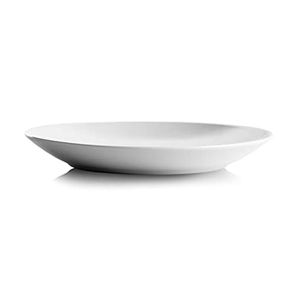 10 Strawberry Street 7.5" Catering Coupe Salad/Dessert Plate, Set of 12,White - size: 7.5" Salad Plate, style: Coupe