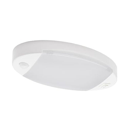 Facon Oval RV Motion Sensor Light - 4W 280LM Warm White (3400K) 12V RV Interior Lighting, LED Ceiling Dome Lights for RV Camper Motorhome Boat - size: Switch with Motion Sensor, 1 Pack
