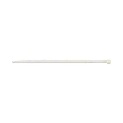 Tatco Tamper-Proof Nylon Cable Ties, 8 x 3/16, 1000 Ties/Pack (22200)
