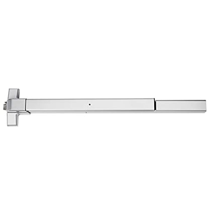 Dynasty Push Bar Panic Exit Device, Aluminum Finish