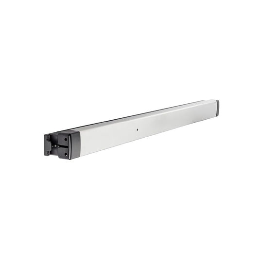 Pacific Doorware Panic Exit Device - Narrow Stile 8800 Rim Type Aluminum with Star Wheel Half Turn Hex Dogging, Medium Duty, 36" Door Size