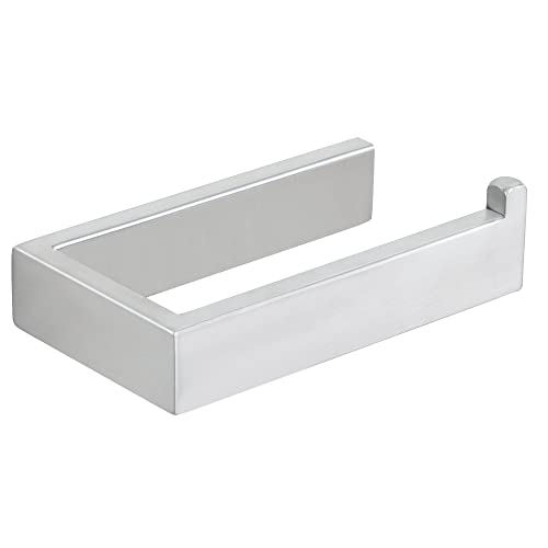 Sayayo Brushed Nickel Toilet Paper Holder Wall Mount, Toilet Tissue Holder - color: Brushed Nickel