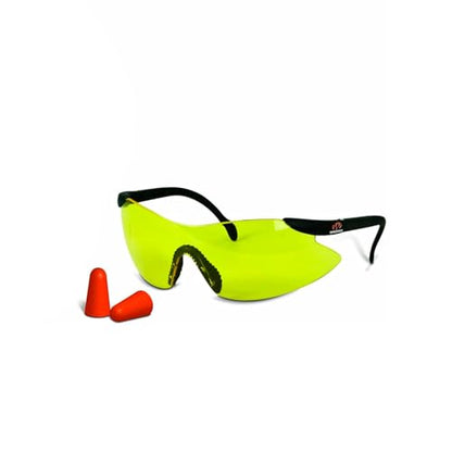WALKER'S EXT Range Shooting Folding Muff - Compact 30dB NRR Noise-Blocking Hunting Gun Range Shooting Hearing Protection - color: Multi