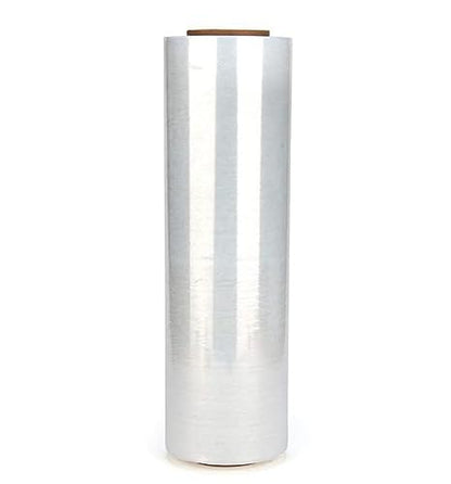1 Roll 18" x 1500 feet Stretch Film-Wrap 80 Gauge Industrial Strength Stretch 20 Microns Durable for Moving Packing Packaging Heavy Duty Warehouse Shrink Film (Clear) - color: Clear, size: 1 PACK
