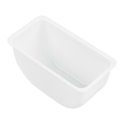 Restaurantware White Plastic Pint Insert, 5.5 x 2.9 x 2.8 In - size: 1 Pint