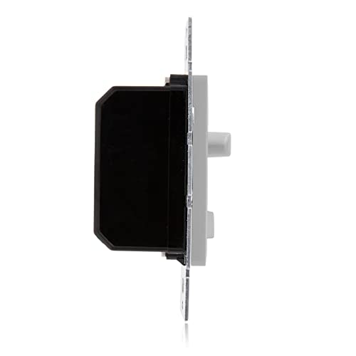 Maxxima LED Dimmer Electrical Light Switch, Gray, 3-Way/Single Pole Use - color: Gray
