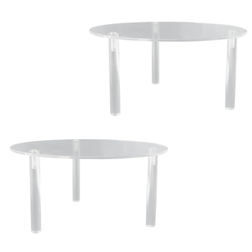 2pcs Drink Dispenser Stand, Clear Acrylic