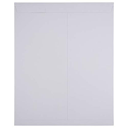JAM PAPER Stay-Flat Photo Mailer Envelopes with Peel & Seal Closure - 17 x 21 - White - Sold Individually - color: 17" X 21", size: Sold Individually