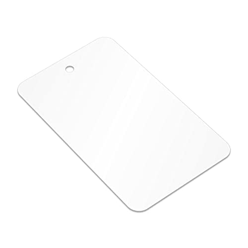 SmartSign Pack of 1000 Large Garment Tags | 1.75" x 2.875" White Paper - Card Stock, Made in USA - color: White
