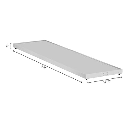 KoolMore 72 in. Commercial Warming Shelf in Stainless-Steel with UL and NSF Certification (KM-WS72) - size: 72 in.