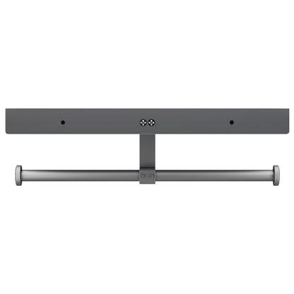 Danpoo Grey Toilet Paper Holder with Shelf, Double Roll Commercial Toilet Paper Dispenser - color: Grey