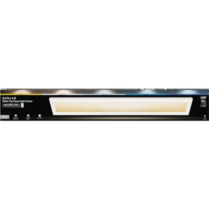Feit Electric 74189 - FP0.5X4/6WY/WH Indoor Rectangular Linear Flat Panel LED Fixture
