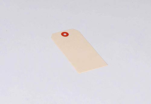 The Box Guy #12 8" x 4" 15 Pt. Jumbo Manila Shipping Tags - Unwired (500/case)