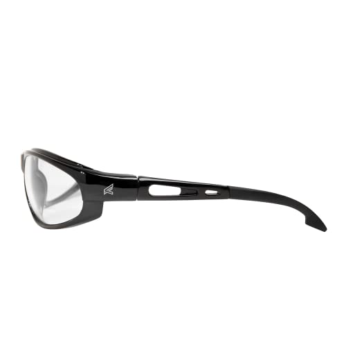 Edge SW111 Dakura Wrap-Around Safety Glasses - color: Clear, size: One Size, style: Anti-fog