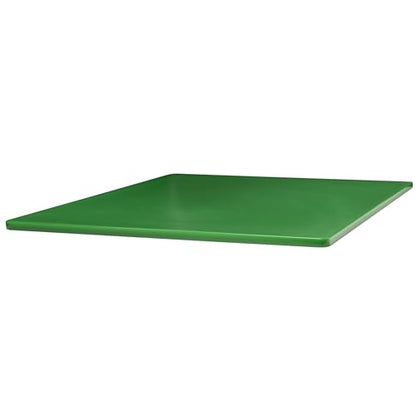 Winco 18" x 24" Green Heavy-Duty Plastic Cutting Board (Set of 6) - color: Green, size: 18" x 24" x 1/2"