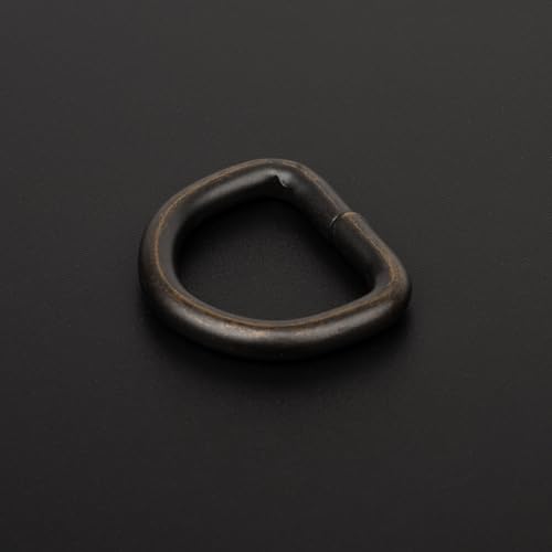 Country Brook Design - Welded D-Rings (3/4 Inch) - color: Aged Bronze, size: 10 (Pack of 1)