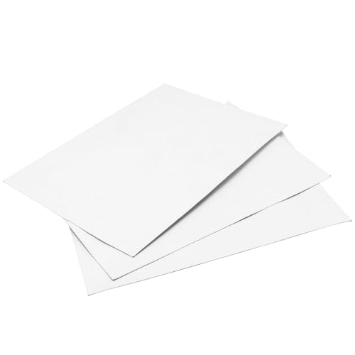 PINGEUI 150 PCS 9 x 12 Inches White Cardboard Rigid Mailers, Self Seal Photo Document Mailers,Rigid Paperboard Envelopes for Shipping,CD,Paper