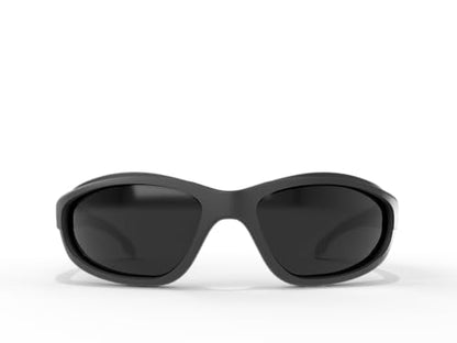 Edge SW111 Dakura Wrap-Around Safety Glasses - color: Smoke, size: One Size, style: Standard