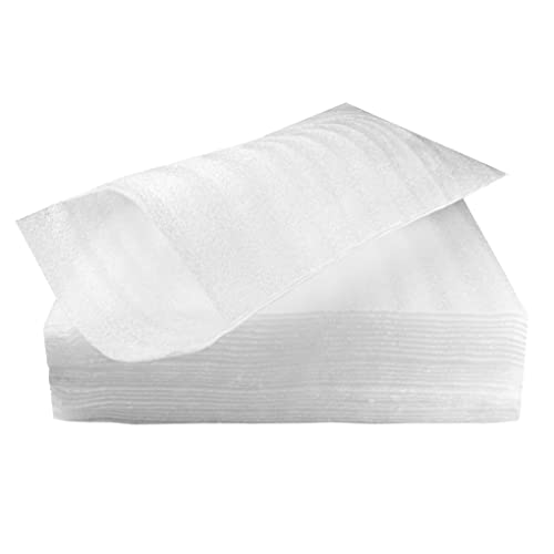 Foam Pouches, 25 Count, 7"x11-7/8", White - size: 7"x11-7/8"