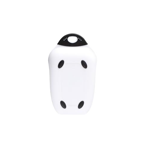 Dexas Chop & Scoop Cutting Board with Non-Slip Feet, 6.5 x 10.5 Inch, BPA-Free Dishwasher Safe Kitchen Prep Board, White and Black - color: White, size: 10.5"L x 6.5"W