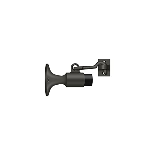 3-5/8 Wall Mount Bumper with Hook and Eye - color: Oil Rubbed Bronze