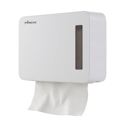 Commercial Paper Towel Dispenser, Wall Mount, 200 Sheets, White