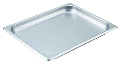 Winco Half Size Stainless Steel Steam Pan - size: 1.25" Deep