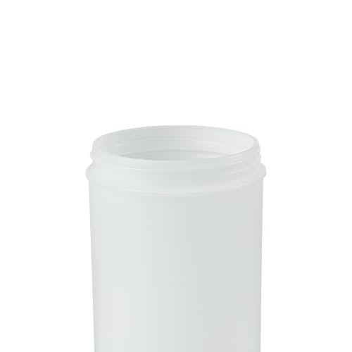 Restaurantware 1 qt Yellow Plastic Quick Pour Storage Container Bottle - color: Yellow, size: 32 Ounces