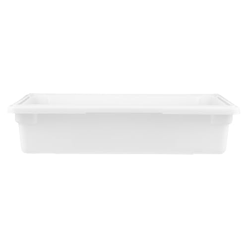 Restaurantware 26 x 18 x 6 In White Plastic Food Storage Box, 1 Count