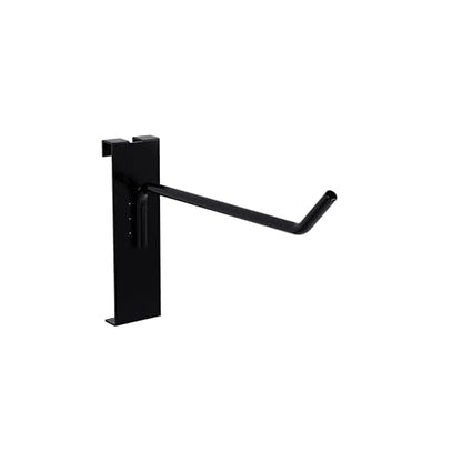 4'' Gridwall Hooks Black 25 Count, Metal Grid Panel Hanging Hooks - color: Black, size: 4 Inch