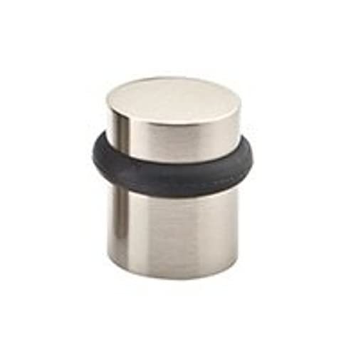 Emtek 1.5" Cylinder Floor Bumper 2257-US4 Satin Brass