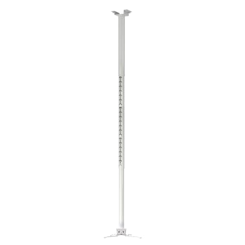 Projector Mount, 55"-79" Height, Universal Ceiling Bracket, 33lb - color: White, size: 55inch-79inch