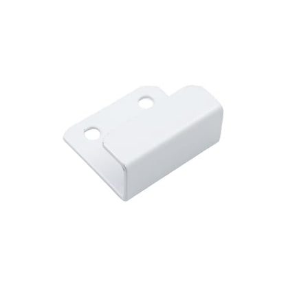Coshar 10PCS Stainless Steel Tile Hanger Bracket Hook, 15mm Inner Width - size: 15mm Inner Width(White)