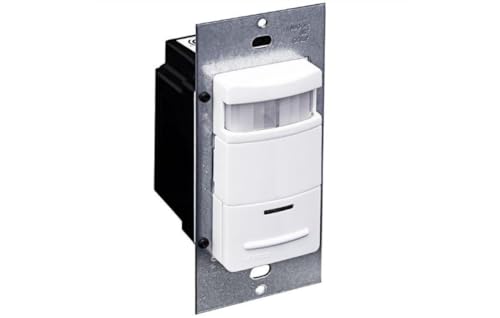 Leviton Occupancy Sensor/Vacancy Sensor, App configurable, 120-277VAC, Commercial Grade, No Neutral Required, White