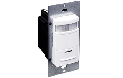 Leviton Occupancy Sensor/Vacancy Sensor, App configurable, 120-277VAC, Commercial Grade, No Neutral Required, White
