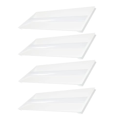 Cortelco 2x4 LED Troffer Light,4 Colo Options 3000K-5000K,50W/40W/35W/30W/25W,Up to 7500 Lumens,0-10V Dimmable Drop Ceiling Lights,100-277V,ETL & DLC Listed,Commercial Grade,4 Pack - size: 2x4 4Pack