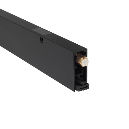 Automatic Door Bottom Seal/Under Door Seal with Double Neoprene Bulb Seal, Regular Duty - Surface Mounted/Dark Bronze / 36" Long - color: Dark Bronze