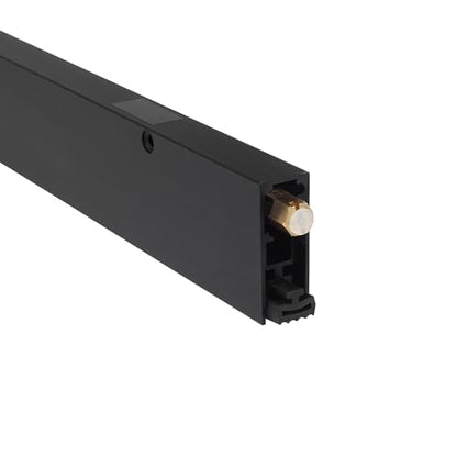 Automatic Door Bottom Seal/Under Door Seal with Double Neoprene Bulb Seal, Regular Duty - Surface Mounted/Dark Bronze / 36" Long - color: Dark Bronze